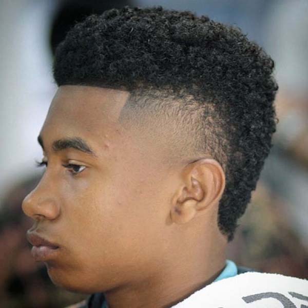 Black Taper Fade Haircuts for Guys