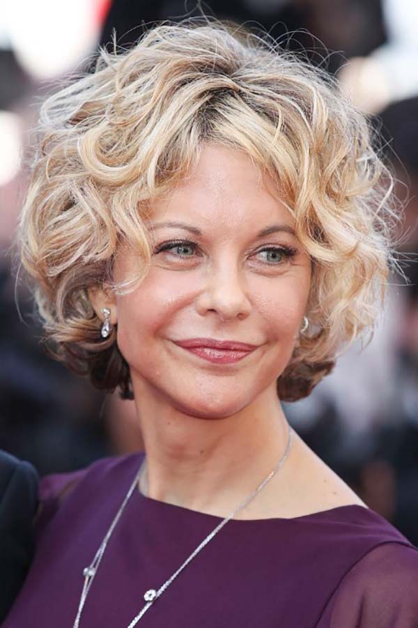 Easy Short Curly Hairstyles For Women Over 50 